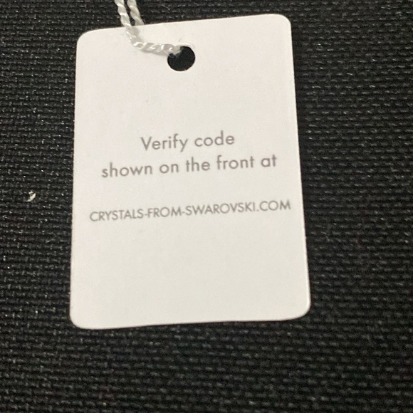 Nic & Syd Silver Necklace Swarovski Crystals approx. 16”Adjustable chain clasp - Picture 10 of 12